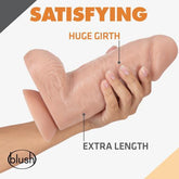 Dr. Skin - Dr. Chubbs Dildo Met Zuignap 25 cm - Vanilla - PlayForFun
